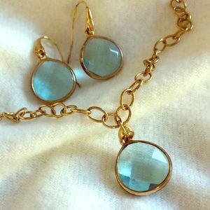 Stella and Dot earring and necklace set